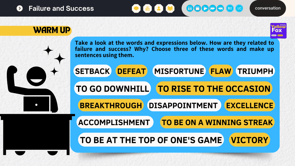 Failure and Success - Lesson B2 metodoyellowfox (1)