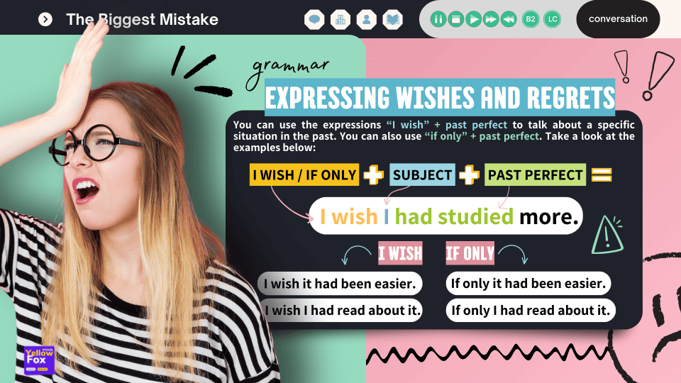The Biggest Mistake - Lesson B2 metodoyellowfox (1)