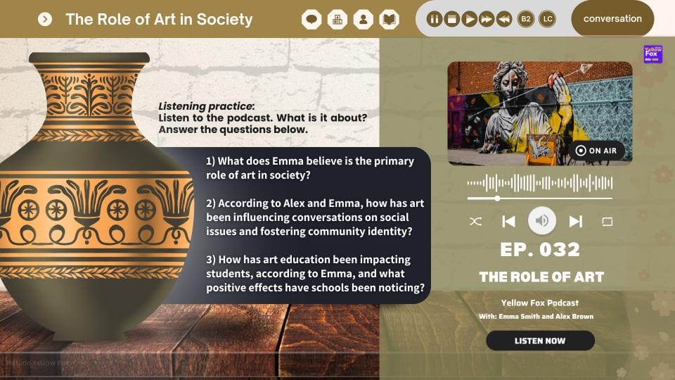 The role of Art in Society - Lesson B2 metodoyellowfox (3)