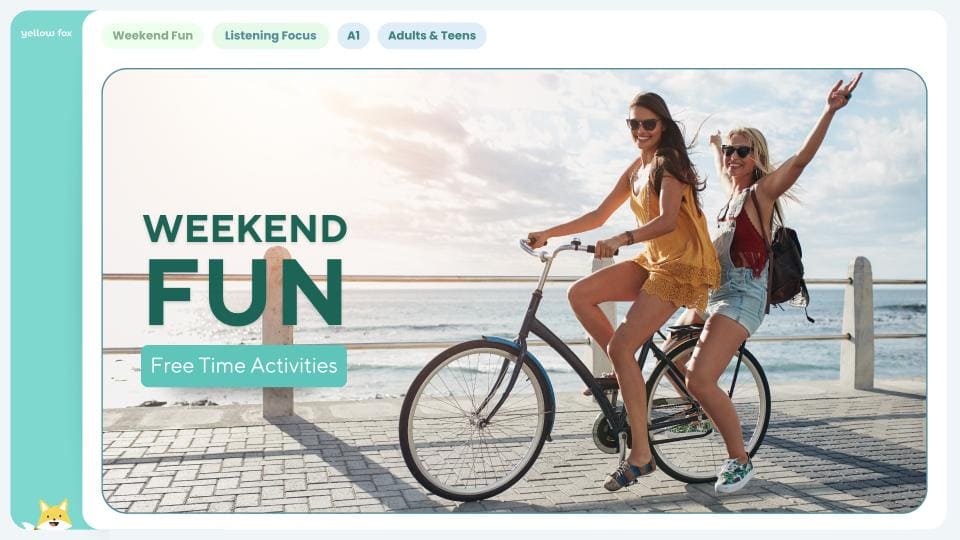 Weekend fun - Listening Focus A1 metodoyellowfox (1)